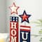 Glitzhome® Americana Firecracker Table Sign Set